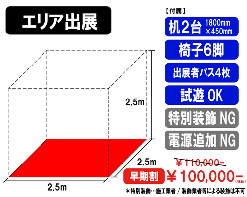 エリア出展