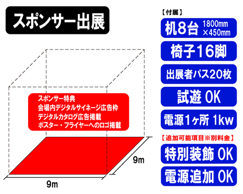 スポンサー出展